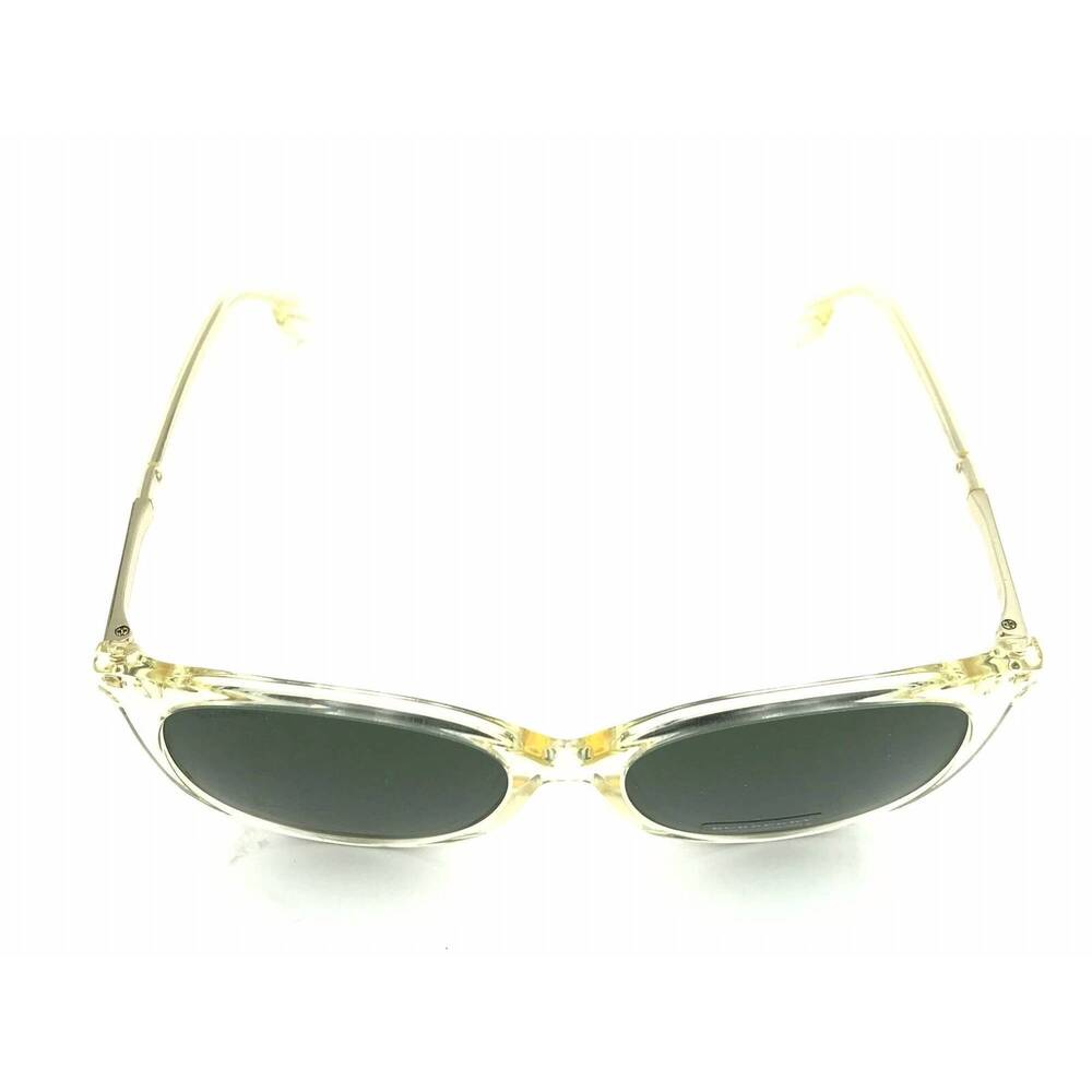 NEW BURBERRY women's 4333 3852/71 clear round sunglasses in green - Picture 3 of 6